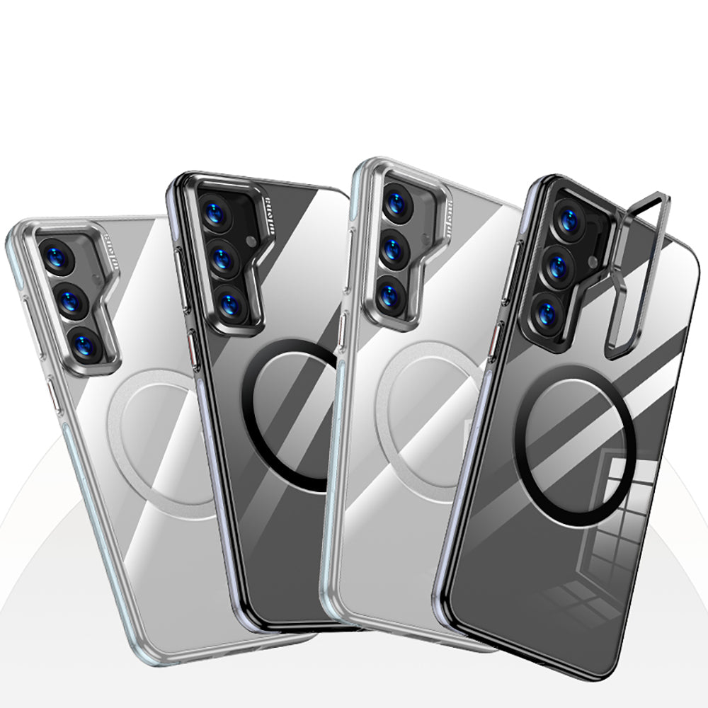 Wlons Galaxy S25 M-safe Şarj Özellikli Standlı Efsane Telefon Kılıfı Wlons Galaxy S25 M-safe Şarj Özellikli Standlı Efsane Telefon Kılıfı